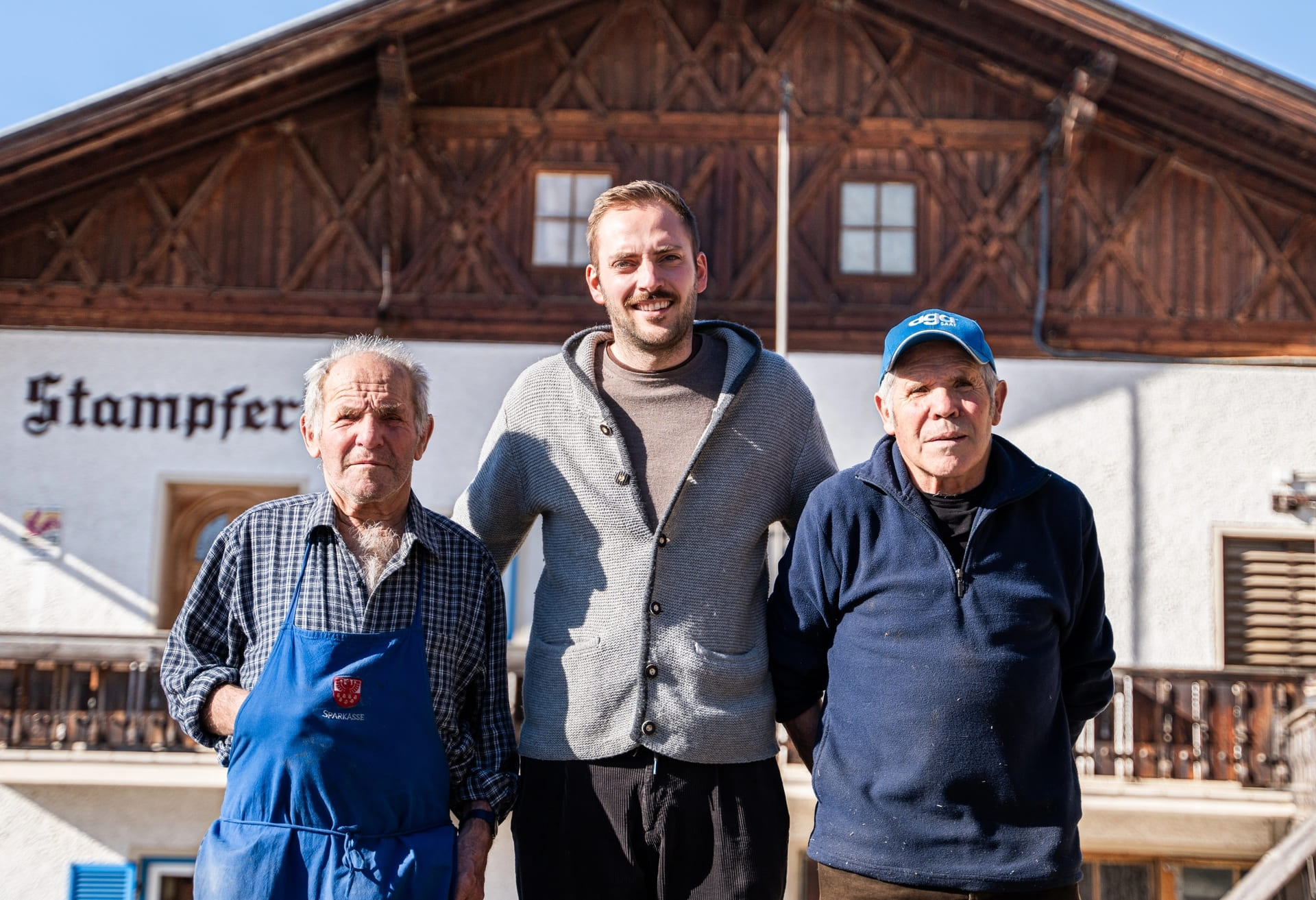 Gastgeber auf dem Stampferhof in Ratschings