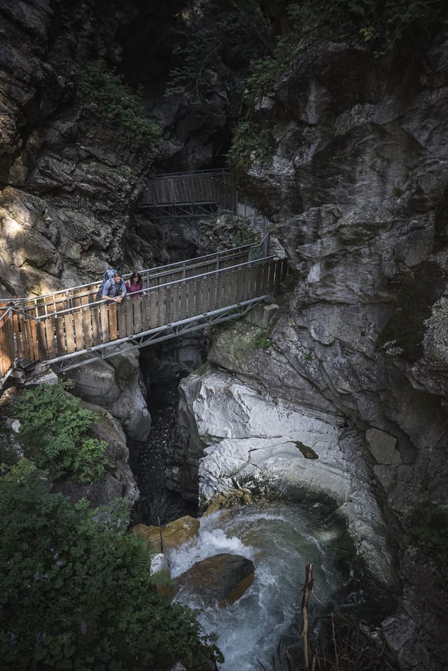 Wanderurlaub in der Gilfenklamm in Südtirol